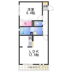 シャーメゾン美央の物件間取画像